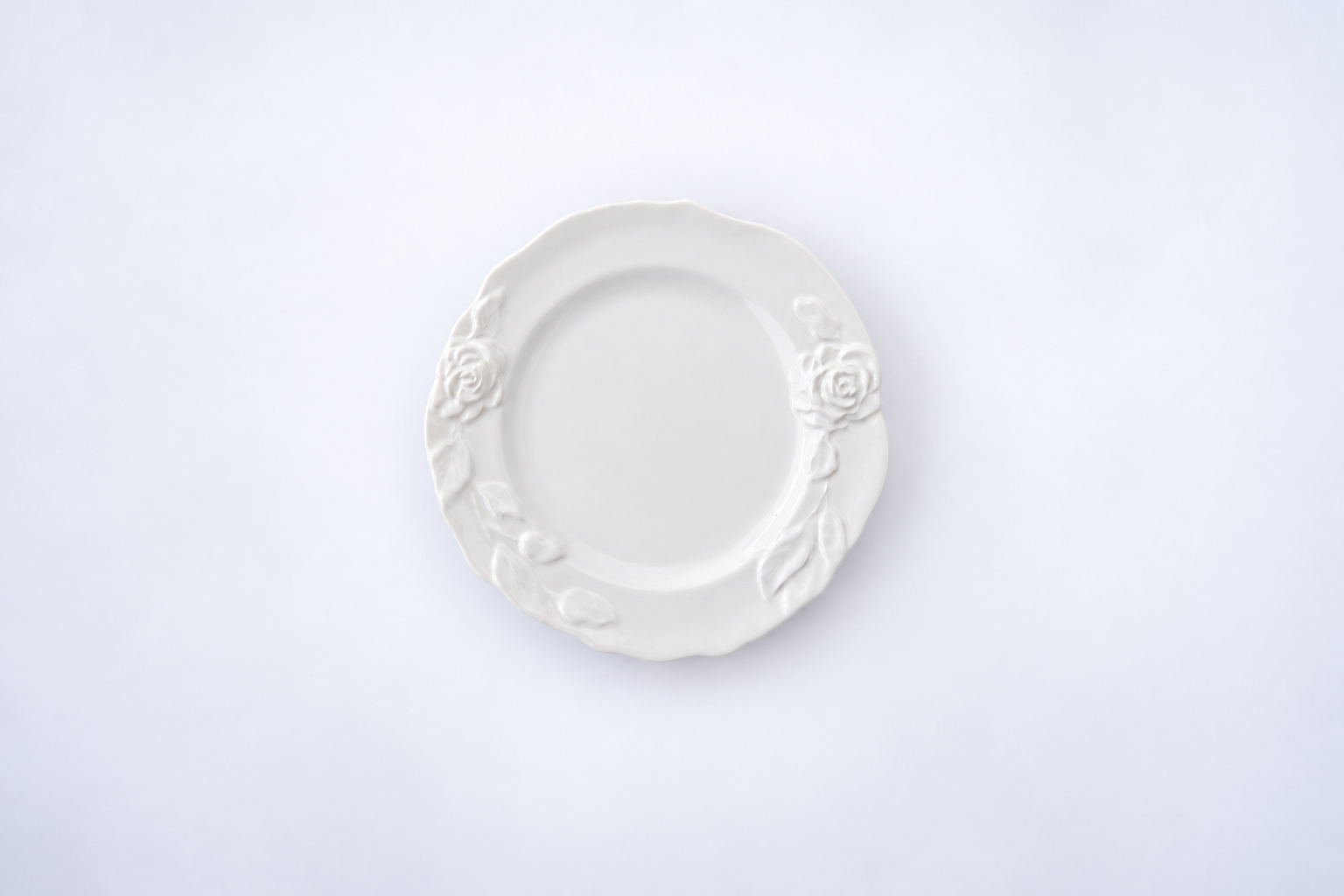 The Rose Salad Plate