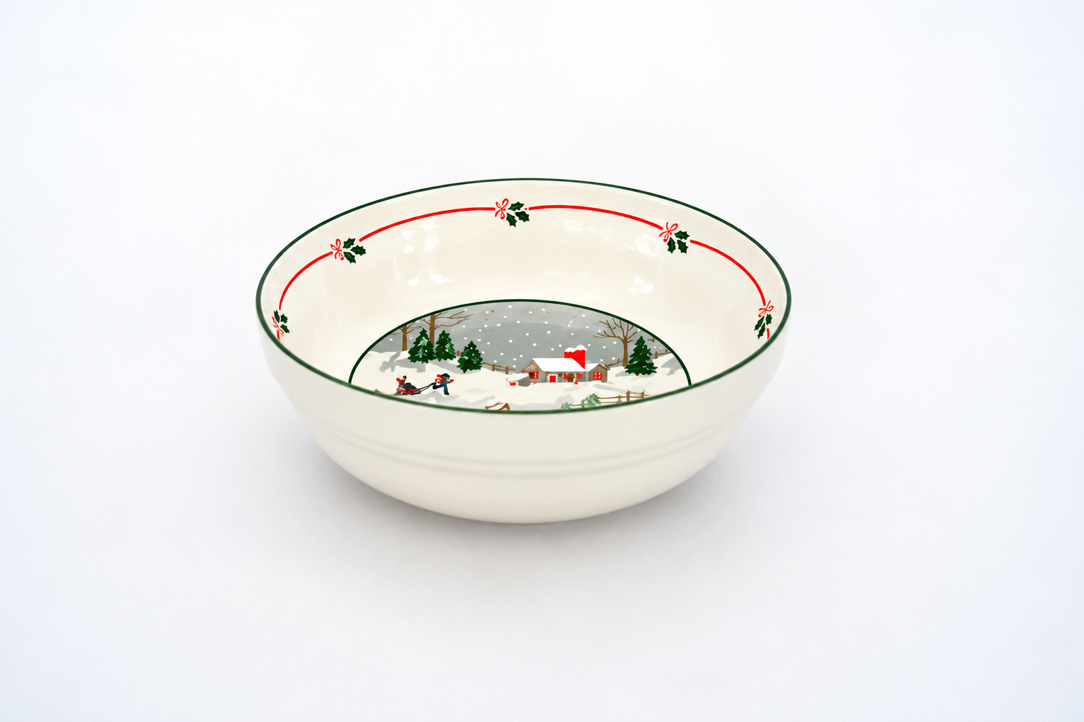 The Holly Serving Bowl